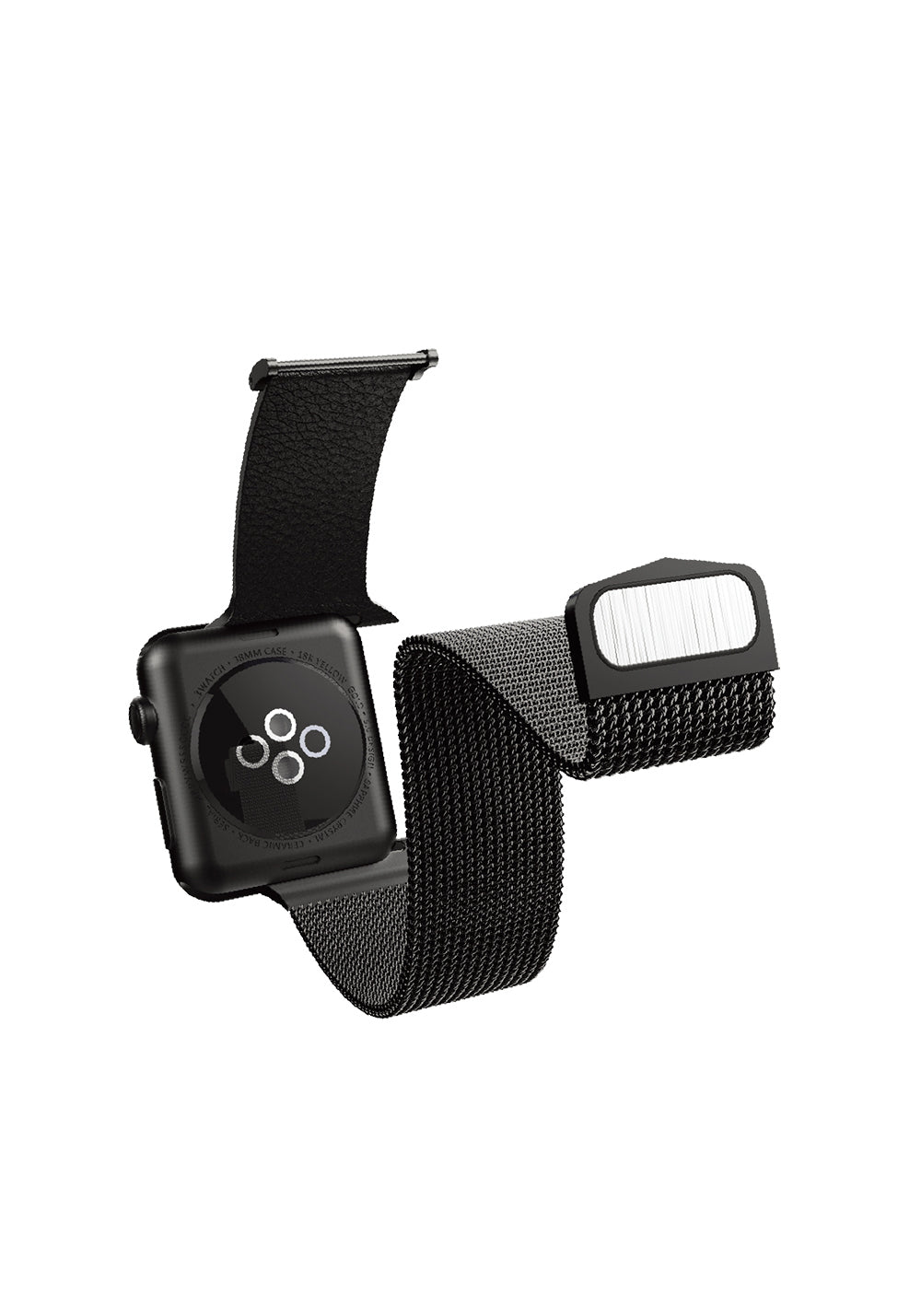 Raptic Hybrid Metal Örgü Kordon – Apple Watch 42/44/45/46/49 mm