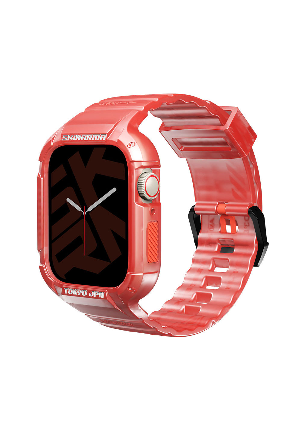 Skinarma Saido Koruyucu Kasa ve Kordon Seti – Apple Watch 44/45 mm