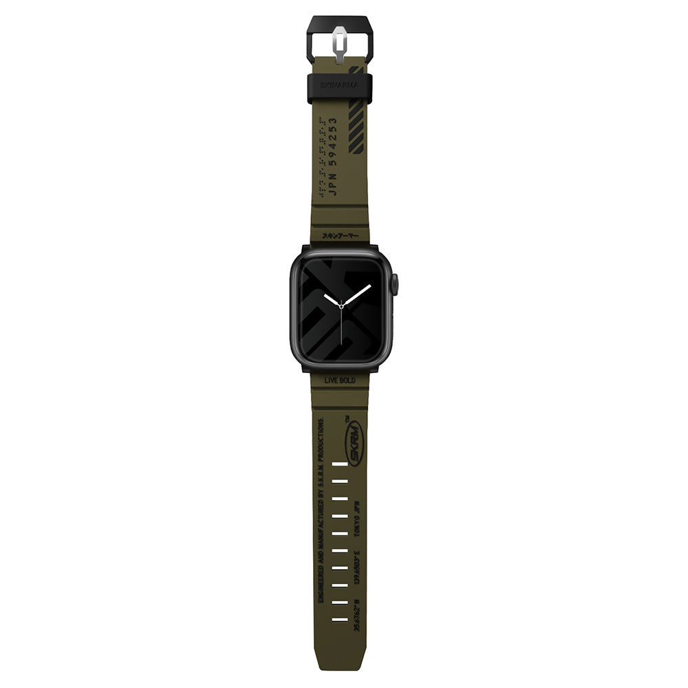 Skinarma Shokku Silikon Kordon – Apple Watch 42/44/45/49 mm