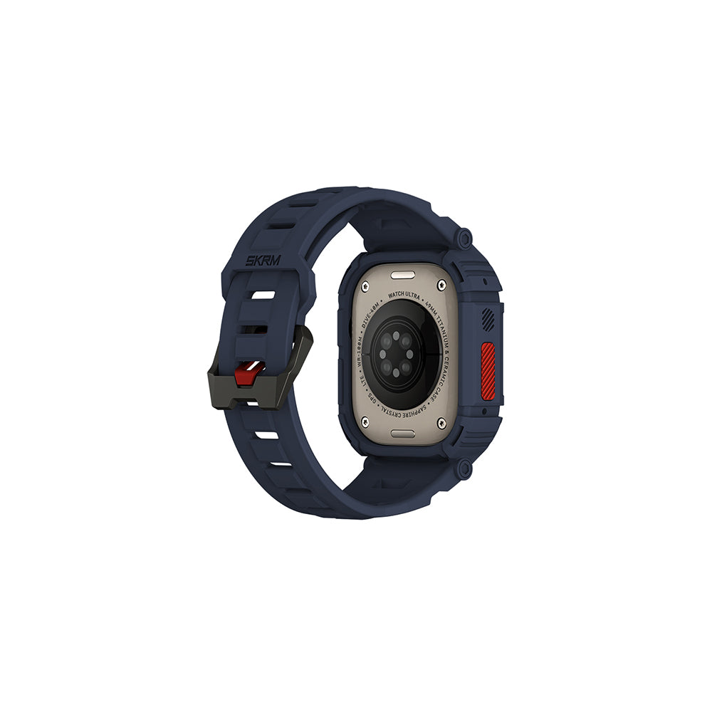 Skinarma Mecha TPU Kasa ve Kordon Seti – Apple Watch Ultra 49 mm
