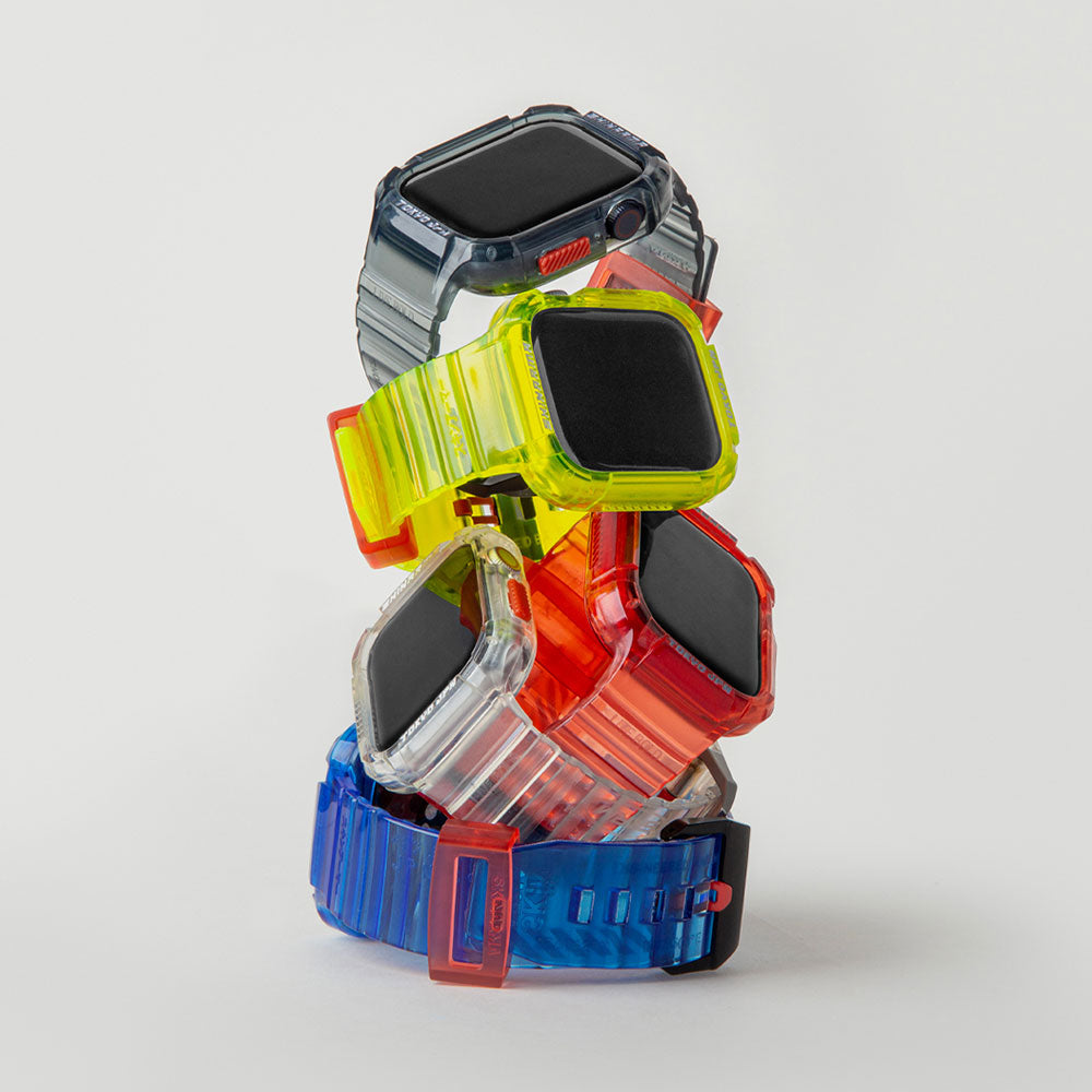 Skinarma Saido Koruyucu Kasa ve Kordon Seti – Apple Watch 44/45 mm