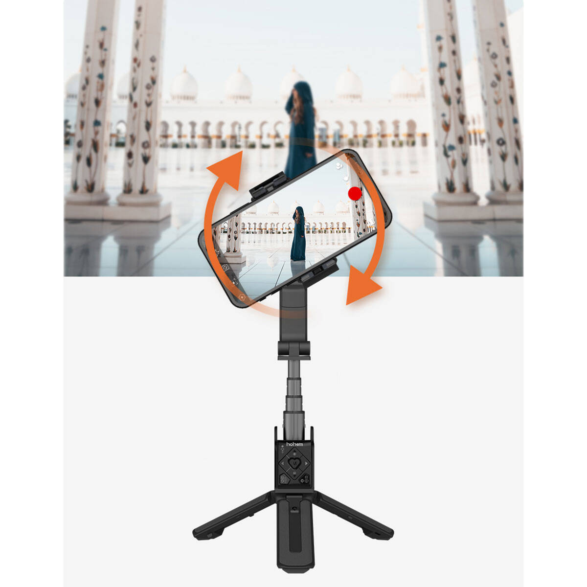 Hohem iSteady Q – Tek Eksenli Gimbal ve Selfie Çubuğu