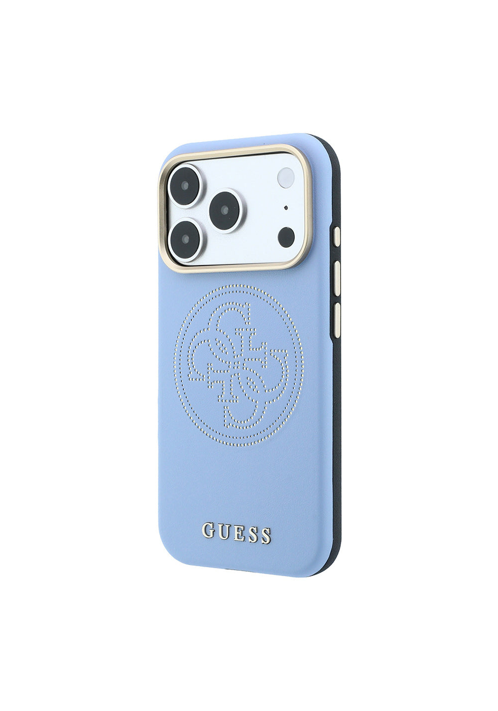 Guess PU Delikli 4G ve Yazı Logolu – iPhone 18 Pro Kılıfı
