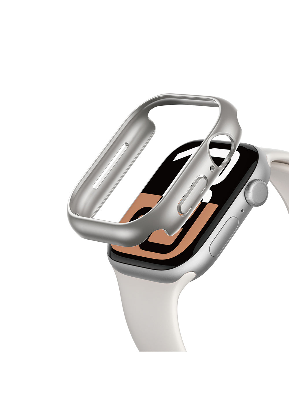 Amazingthing Radix Minimal FrameLite PC Koruyucu Çerçeve – Apple Watch Series 10 46 mm
