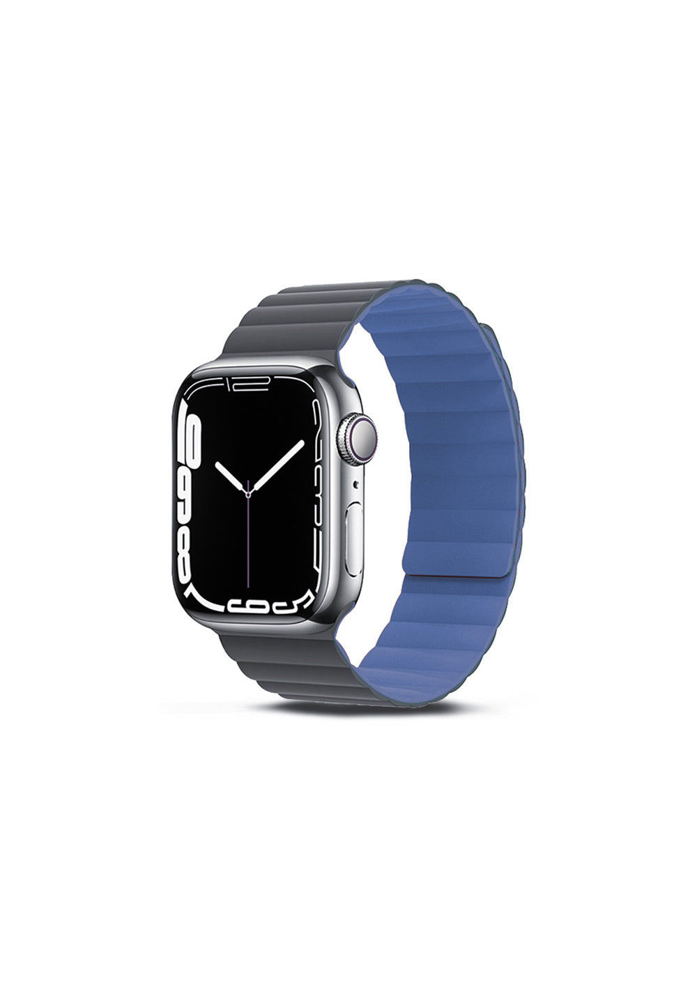 Amazingthing Smoothie Mag Manyetik Silikon Kordon – Apple Watch 45/46/49 mm