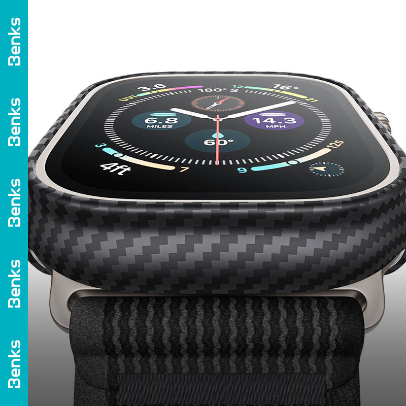Benks 600D Kevlar Aramid Koruyucu Kasa – Apple Watch Ultra 49 mm