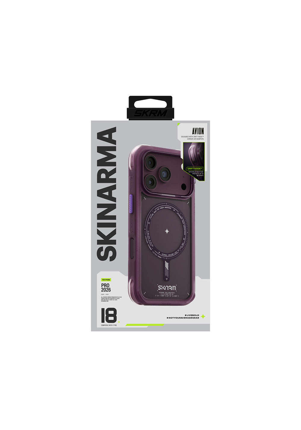 Skinarma Avion – iPhone 18 Pro Kılıfı