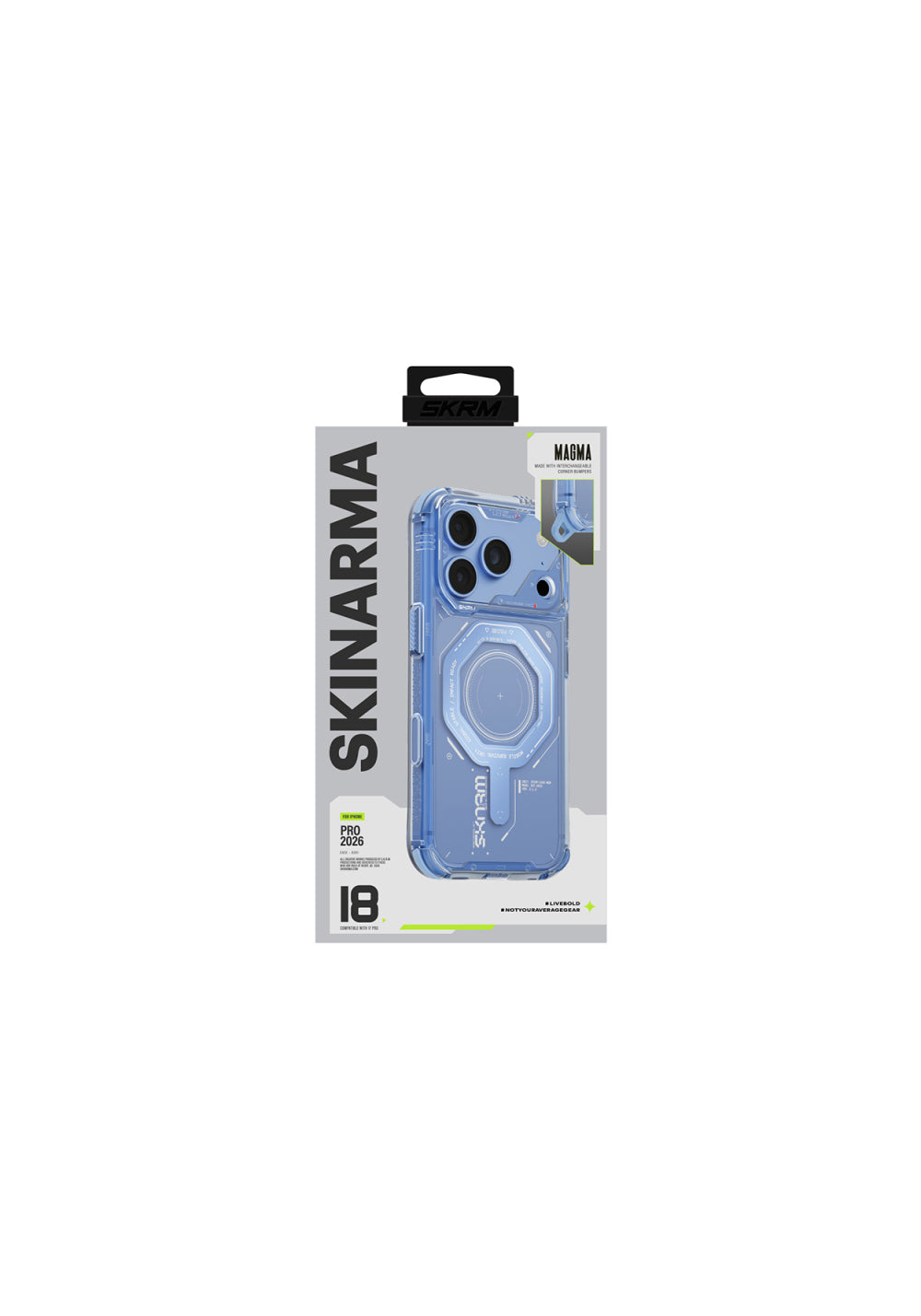 Skinarma Magma – iPhone 18 Pro Max Kılıfı