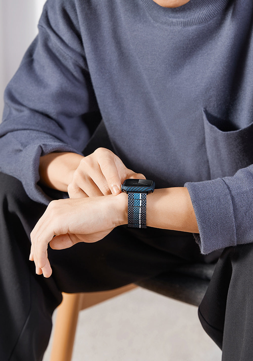 Pitaka Air Case Classic 600D Aramid Koruyucu Kasa – Apple Watch 45 mm