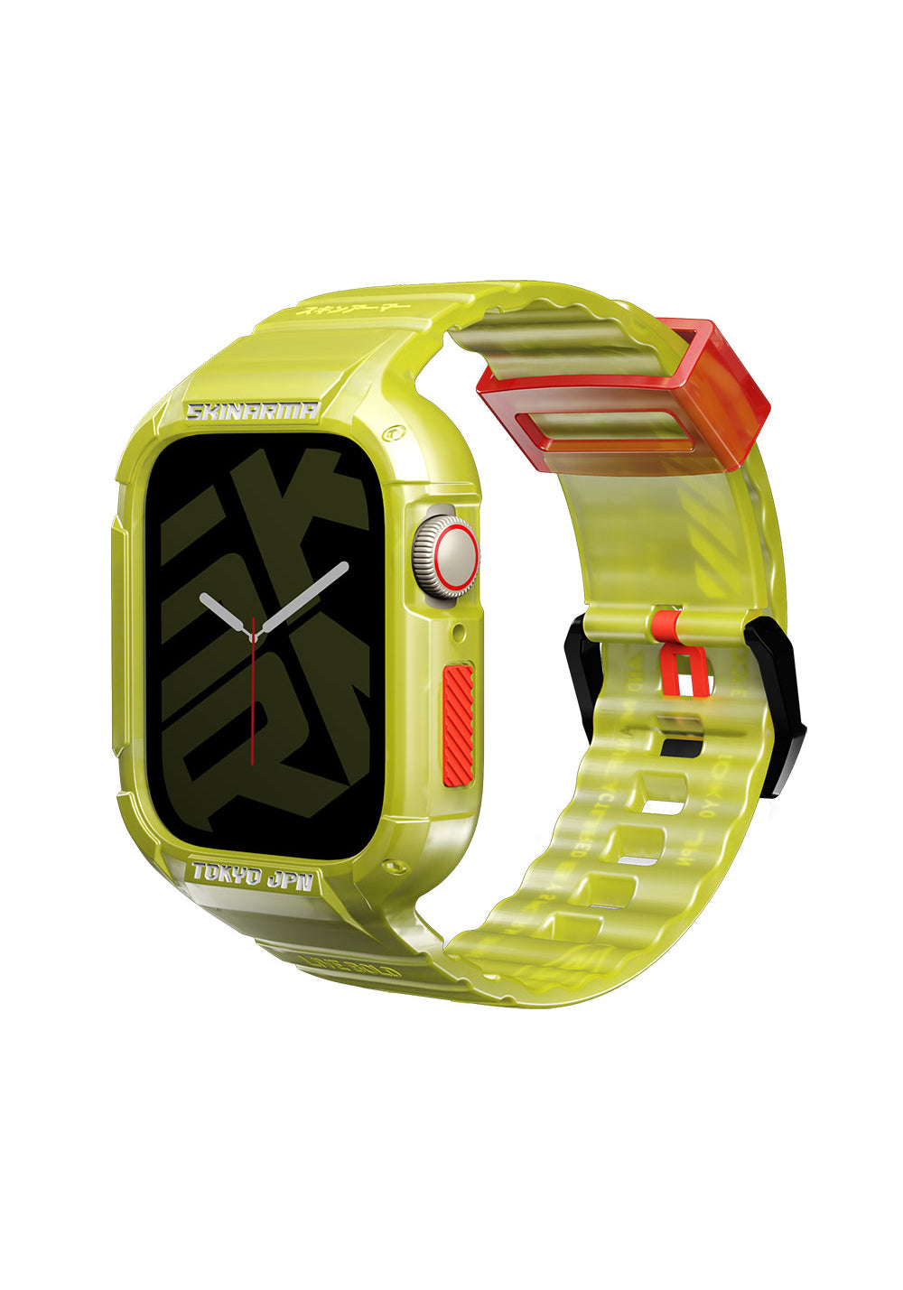 Skinarma Saido Koruyucu Kasa ve Kordon Seti – Apple Watch 44/45 mm