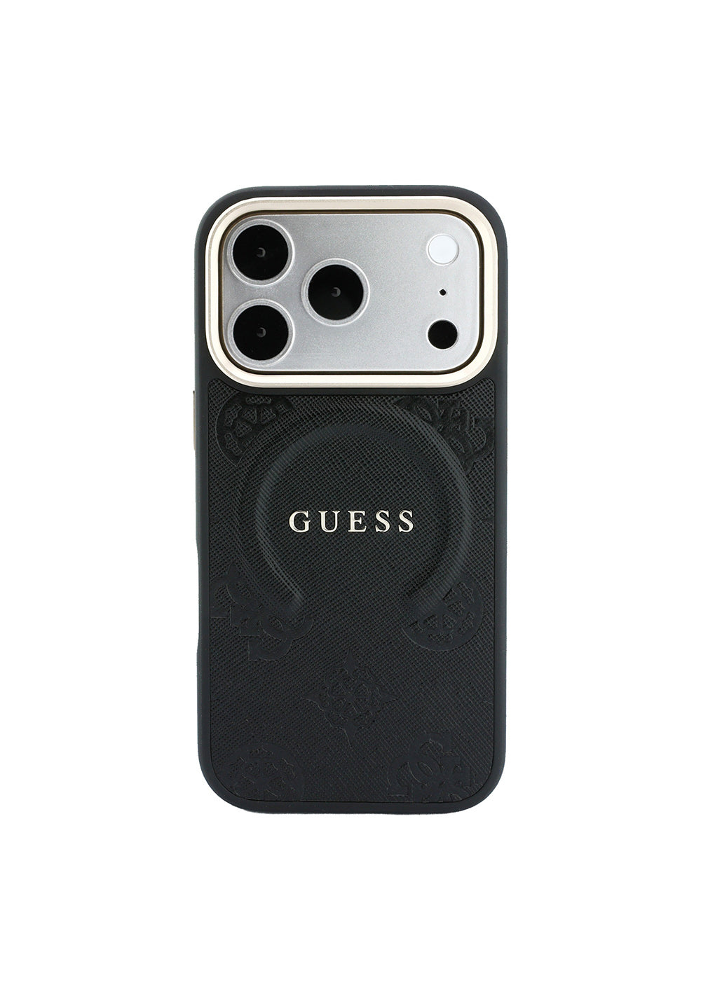 Guess Peony C-Magnet Yazı Logolu – iPhone 18 Pro Max Kılıfı