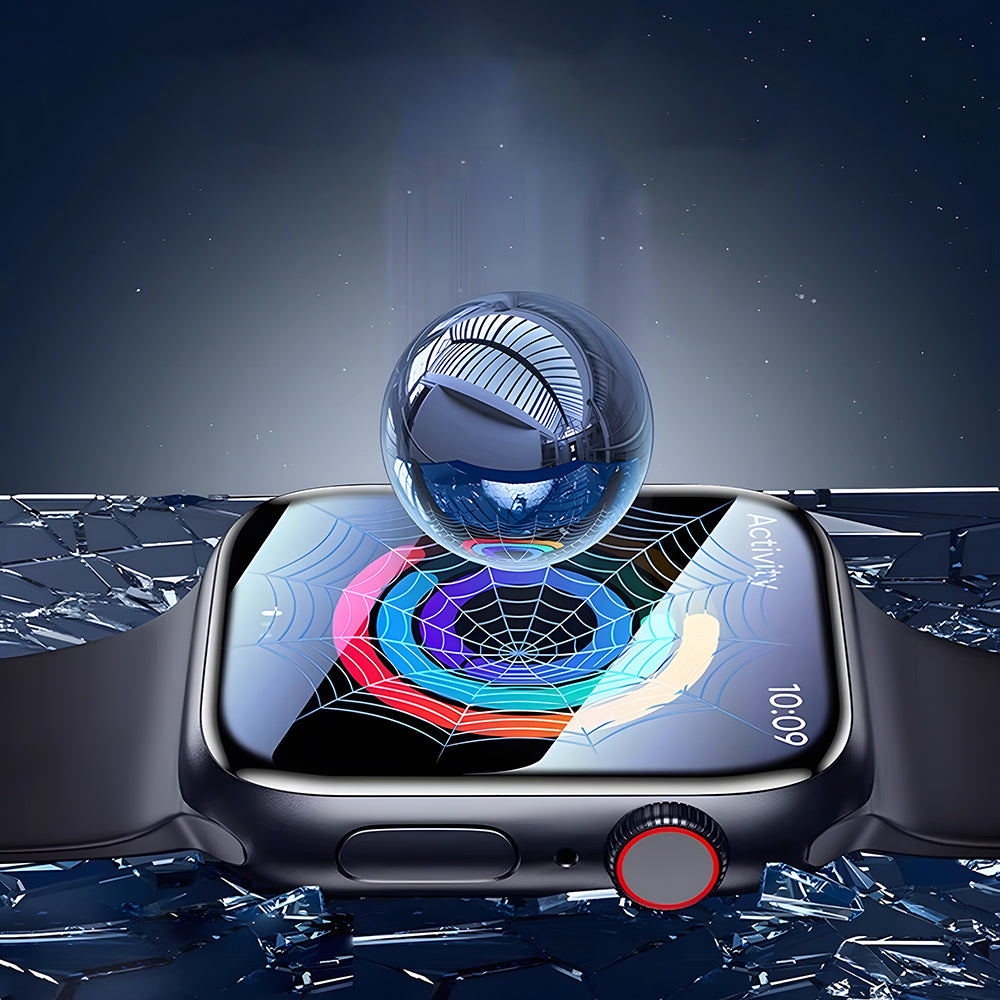 Wiwu JD-107 Easy Install Uygulama Aparatlı HD Ekran Filmi – Apple Watch Series 10 46 mm