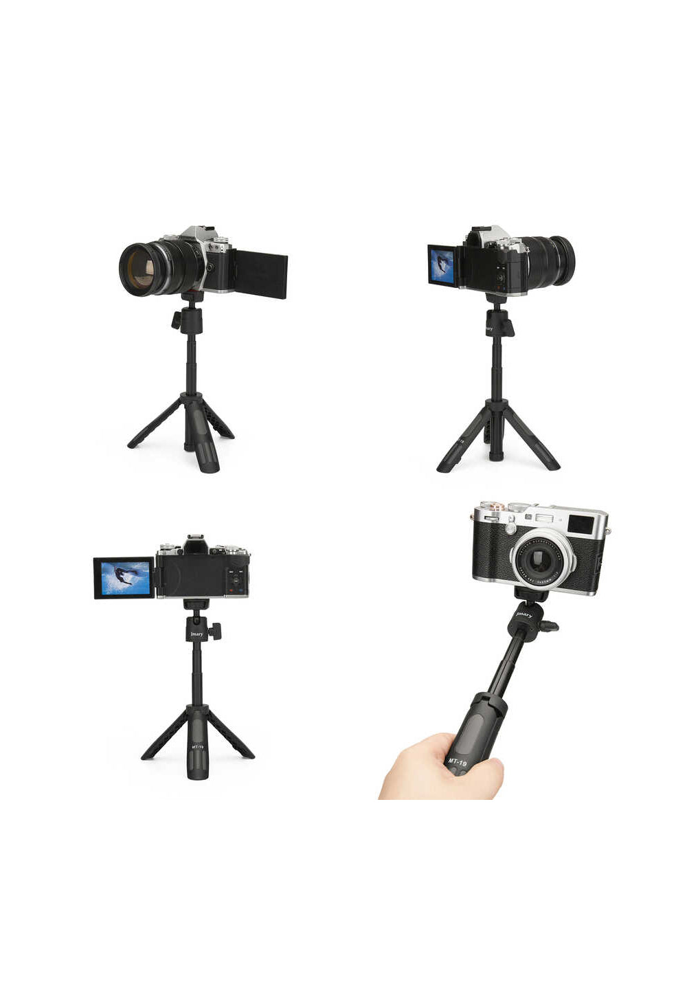 Jmary MT-19 – 360° Başlıklı Mini Tripod