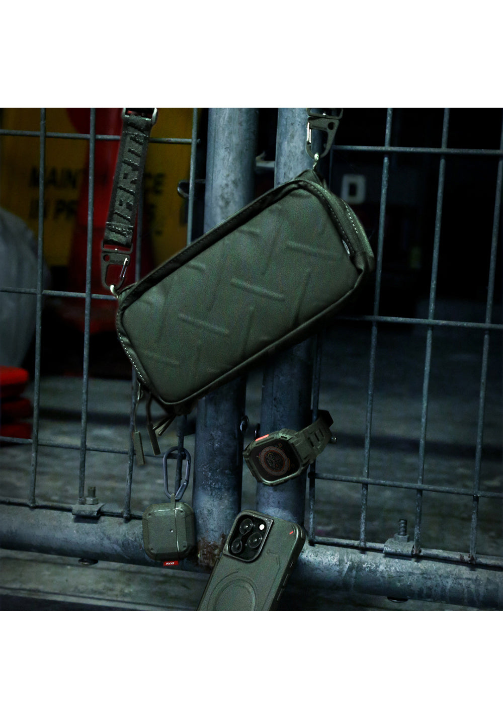 Skinarma Sling Pouch Juno Cross-Hatch – Çapraz Vücut Çantası