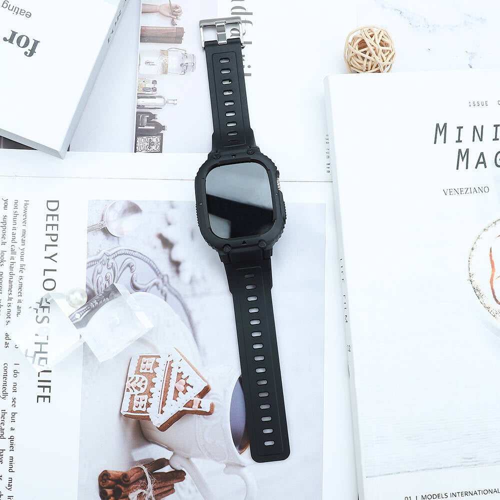 Wiwu Wi-WB014 Armor Kordon ve PC Kasa Seti – Apple Watch Ultra 49 mm