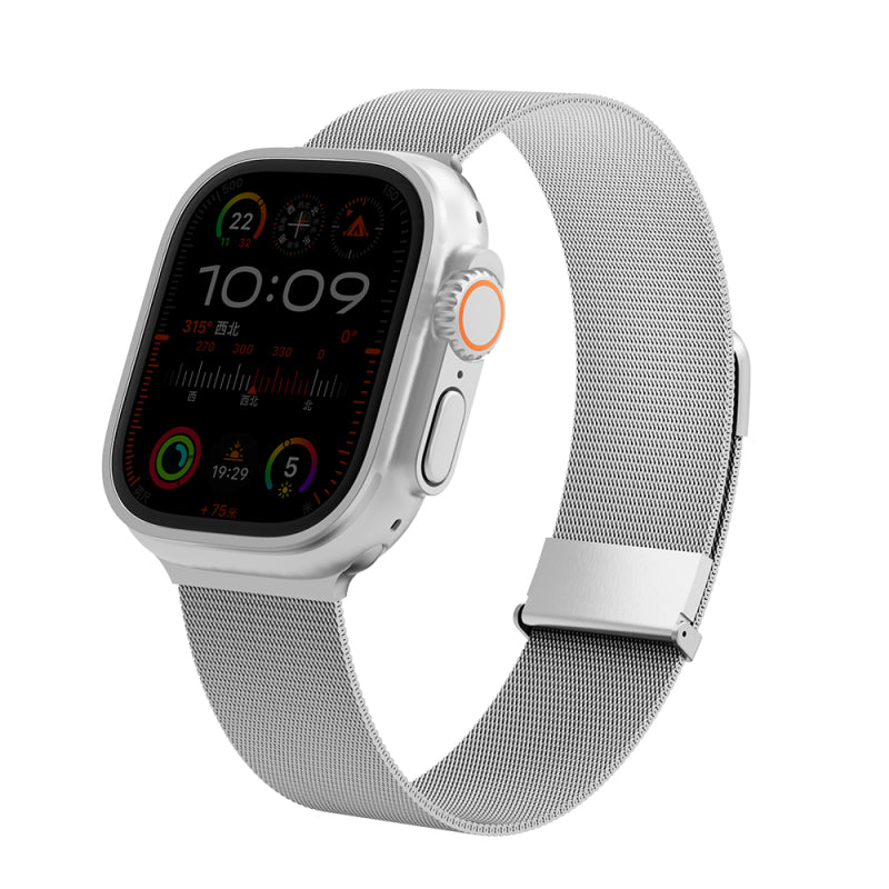 Wiwu MagFlex Secure Manyetik Metal Kordon – Apple Watch 42/44/45/46/49 mm