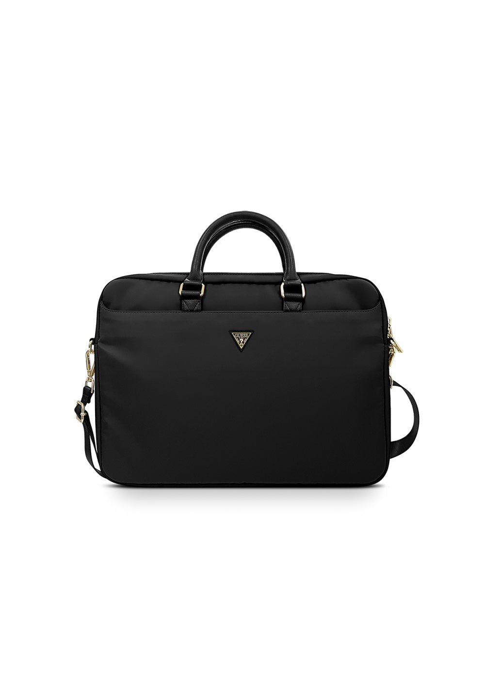Guess Naylon Kumaş Metal Üçgen Logo – 15-16 inç Laptop Çantası
