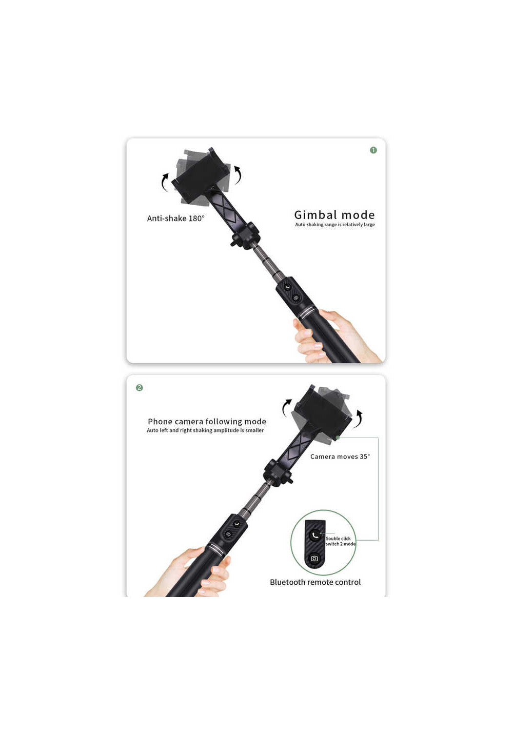 Wiwu TGS-301 – Kumandalı Selfie Çubuğu ve Tripod