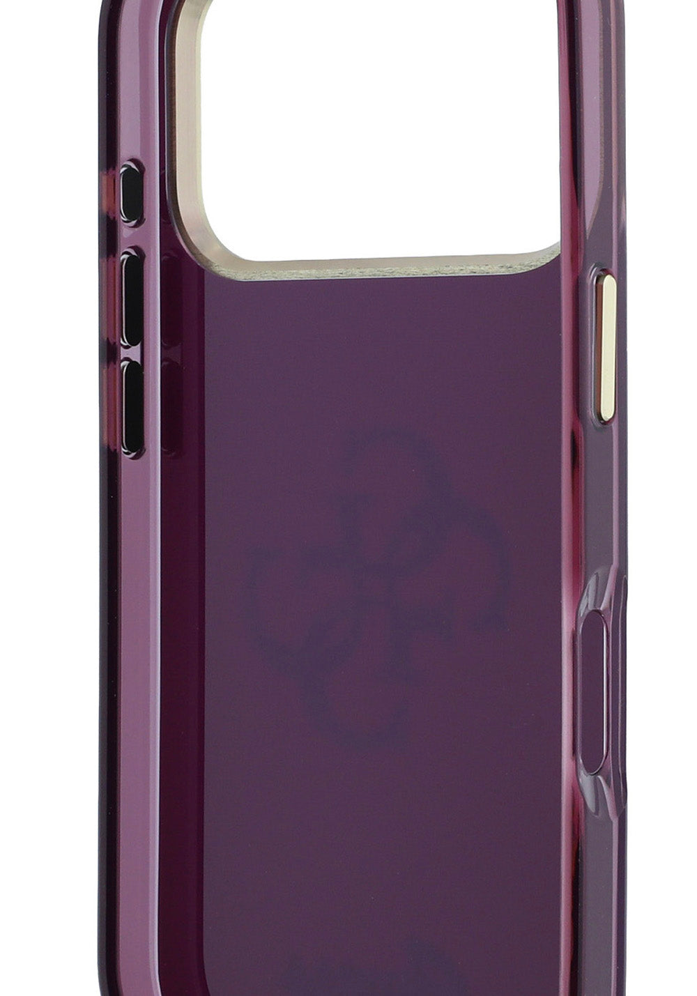 Guess Yazı ve 4G Büyük Silikon – iPhone 18 Pro Kılıfı