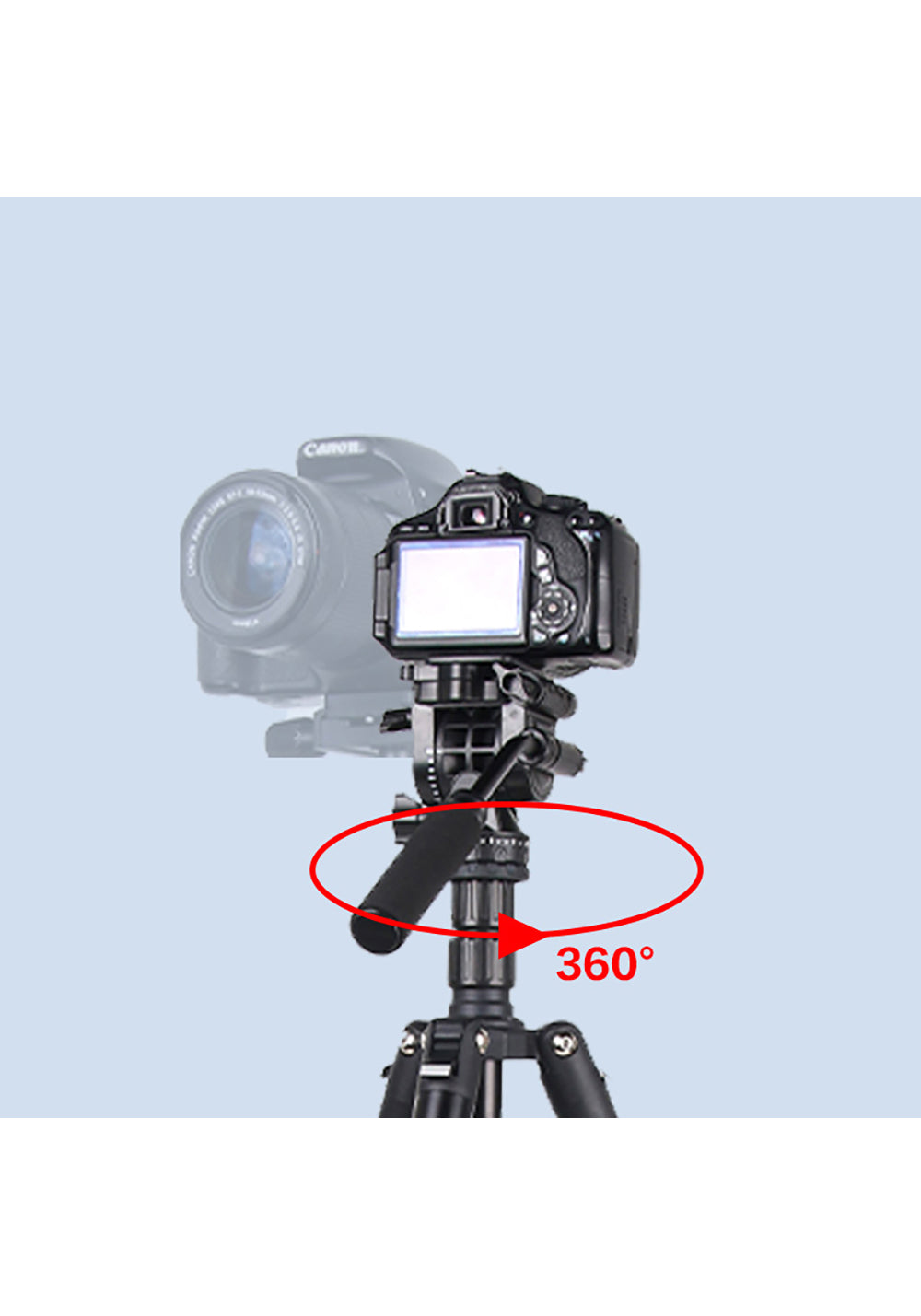 Jmary KT285+NB50 – 175 cm Başlıklı Kamera Tripodu