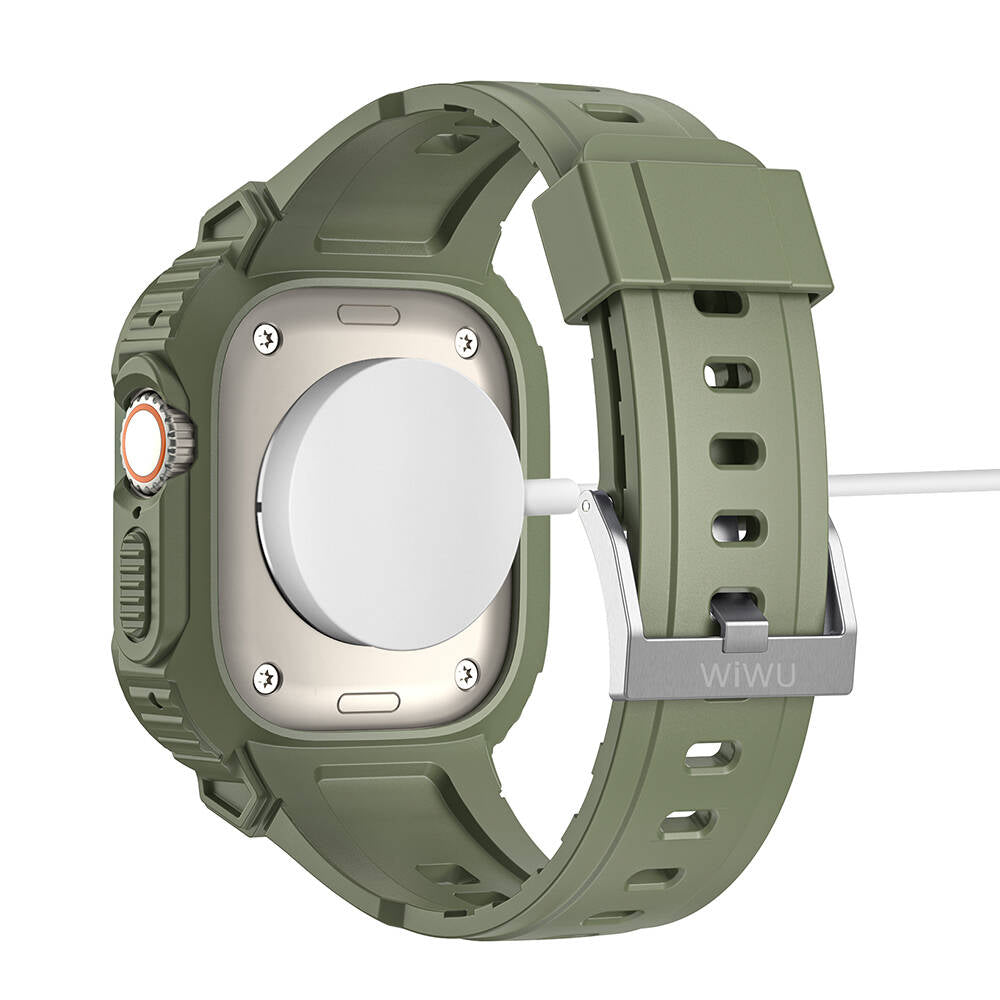 Wiwu Wi-WB014 Armor Kordon ve PC Kasa Seti – Apple Watch Ultra 49 mm