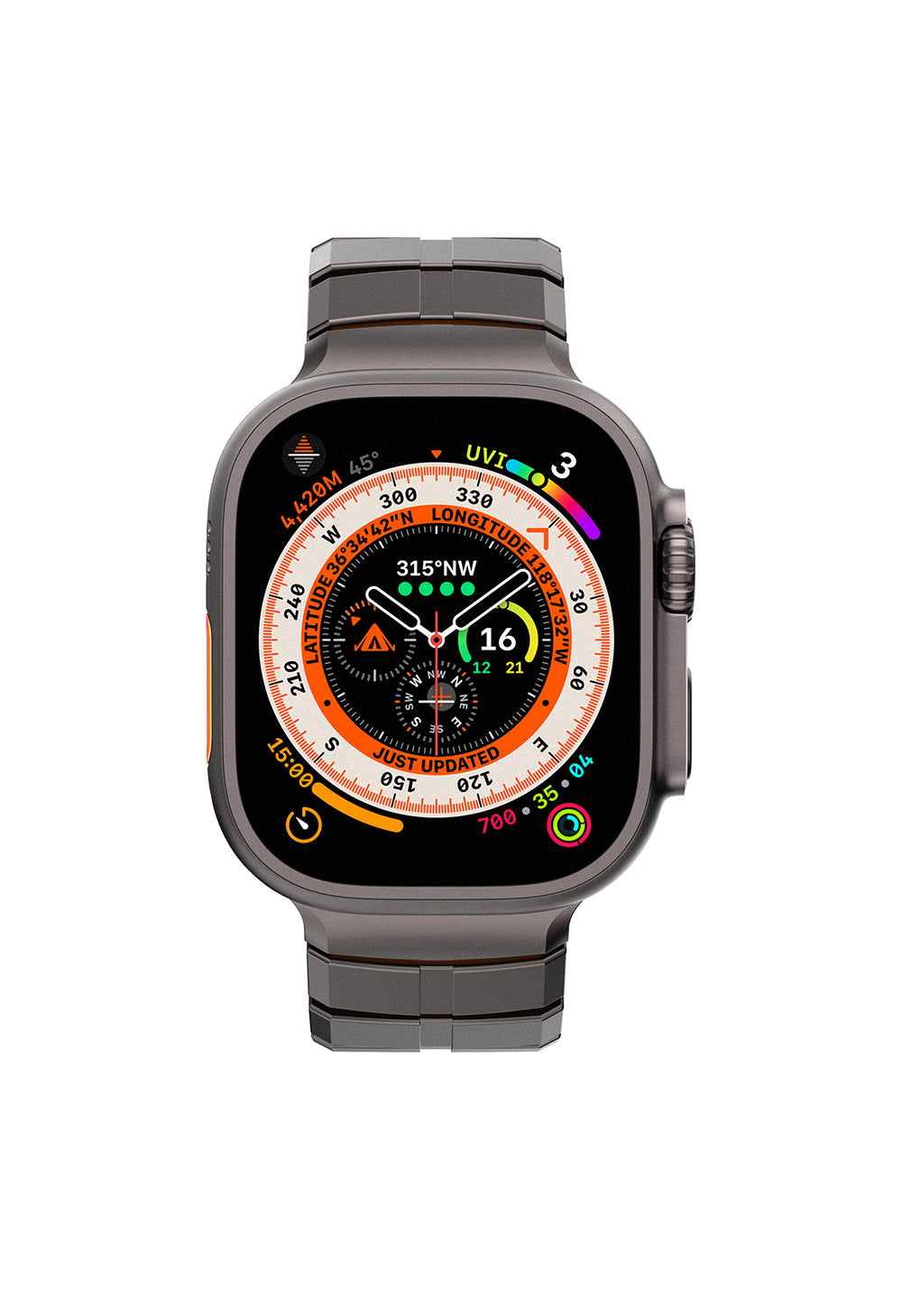 Mohseven Titancore No.1 Metal Kordon – Apple Watch 42/44/45/46/49 mm