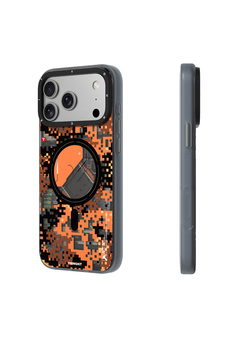 Youngkit Camouflage Sykell – iPhone 18 Pro Max Kılıfı