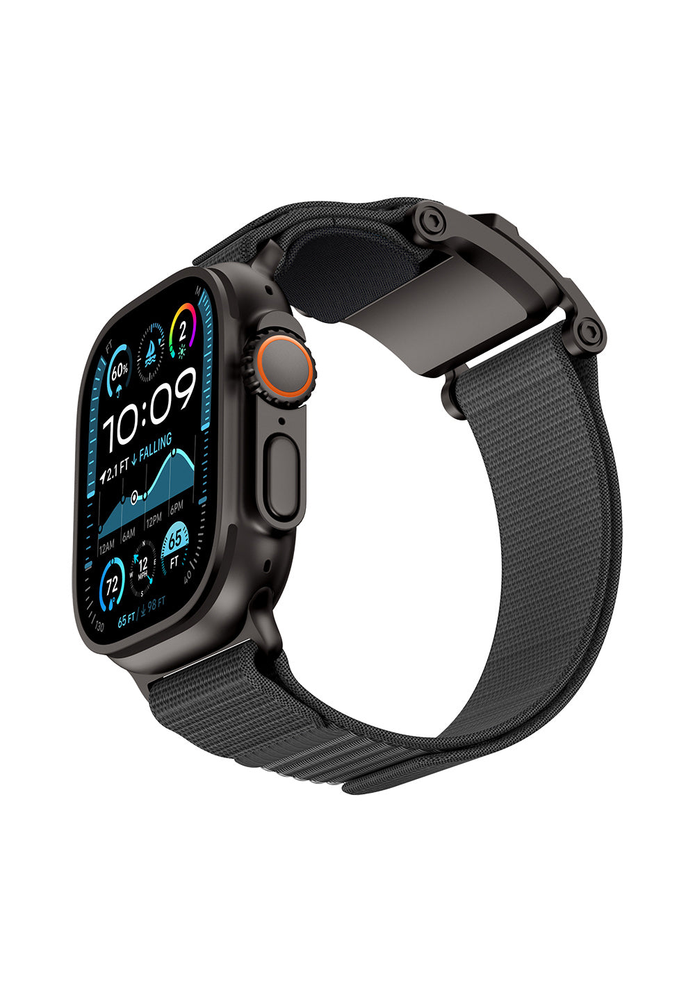 Mohseven Mecha Sport Dokuma Kordon – Apple Watch 42/44/45/46/49 mm