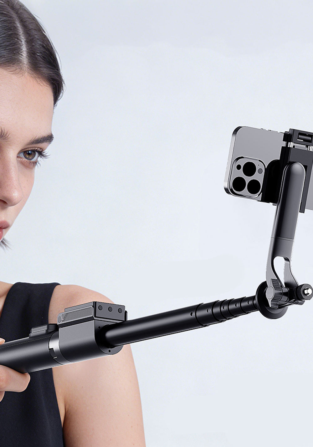 Lenyes LPH120 – 162 cm Kumandalı Ekranlı Tripod ve Selfie Çubuğu