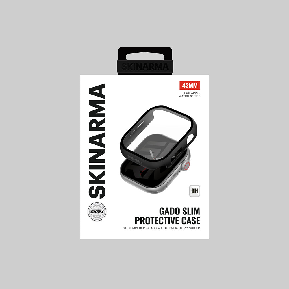 Skinarma Gado Kasa ve Ekran Koruması – Apple Watch Series 10 42 mm