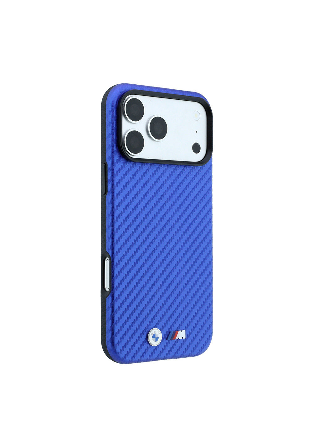 BMW Karbon Fiber Tasarımlı ve PU Deri – iPhone 18 Pro Max Kılıfı