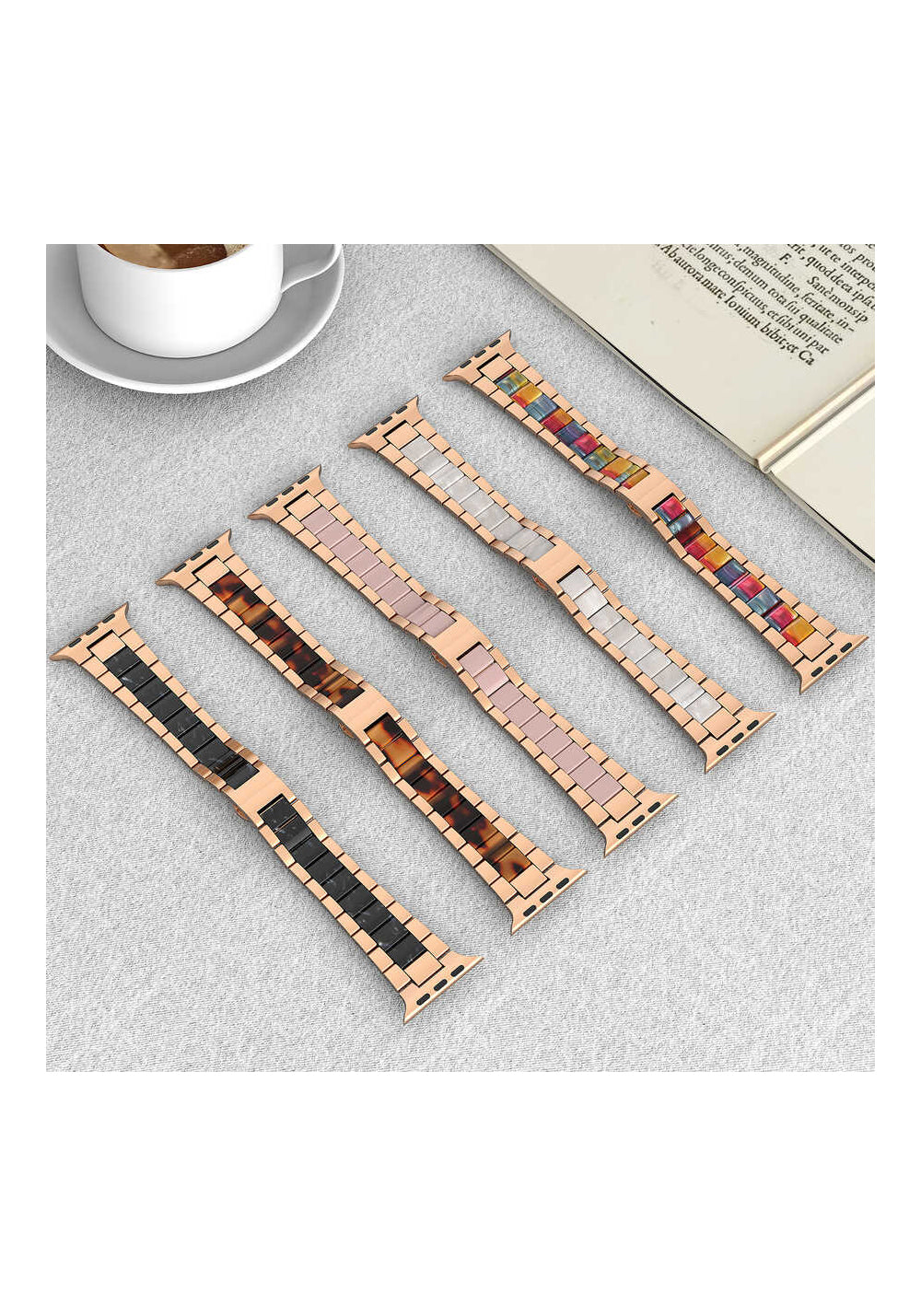 Wiwu Resin Steel Belt Metal Kordon – Apple Watch 42/44/49 mm