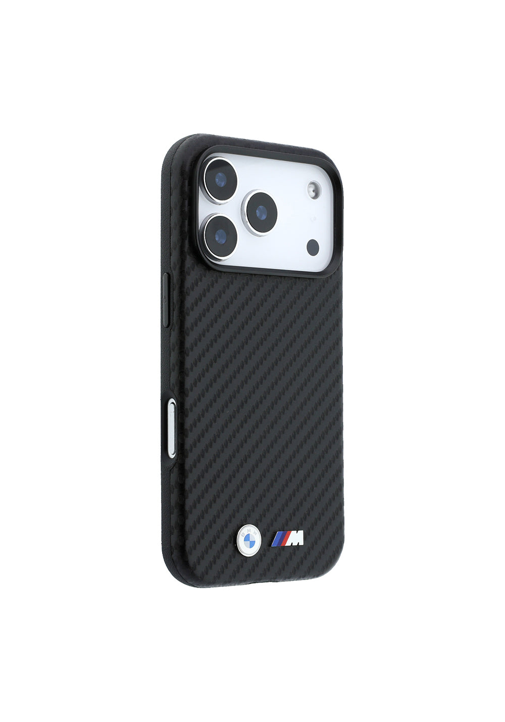 BMW Karbon Fiber Tasarımlı ve PU Deri – iPhone 18 Pro Max Kılıfı