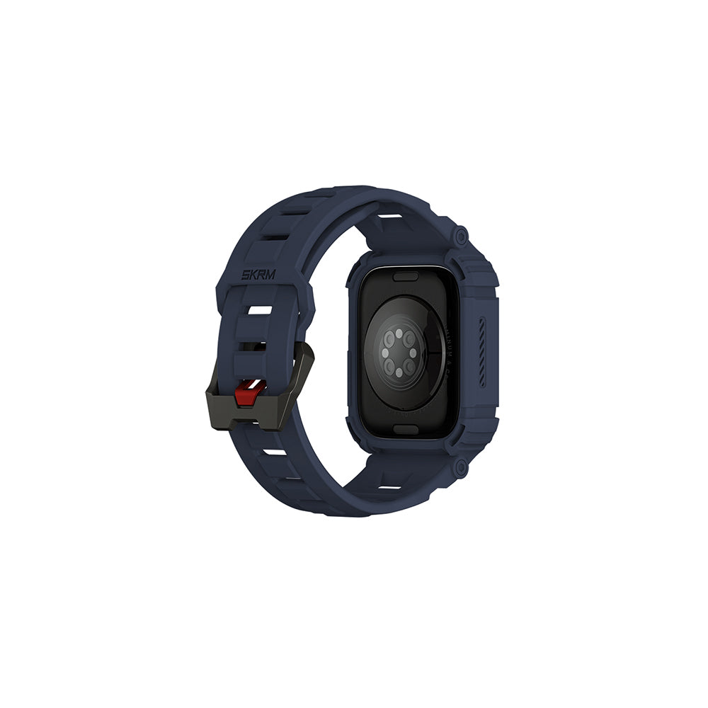 Skinarma Mecha TPU Kasa ve Kordon Seti – Apple Watch 44/45 mm
