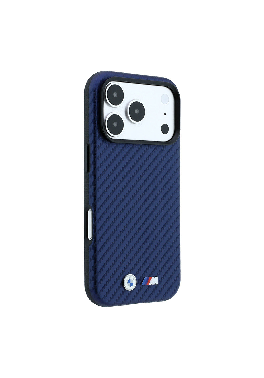 BMW Karbon Fiber Tasarımlı ve PU Deri – iPhone 18 Pro Max Kılıfı