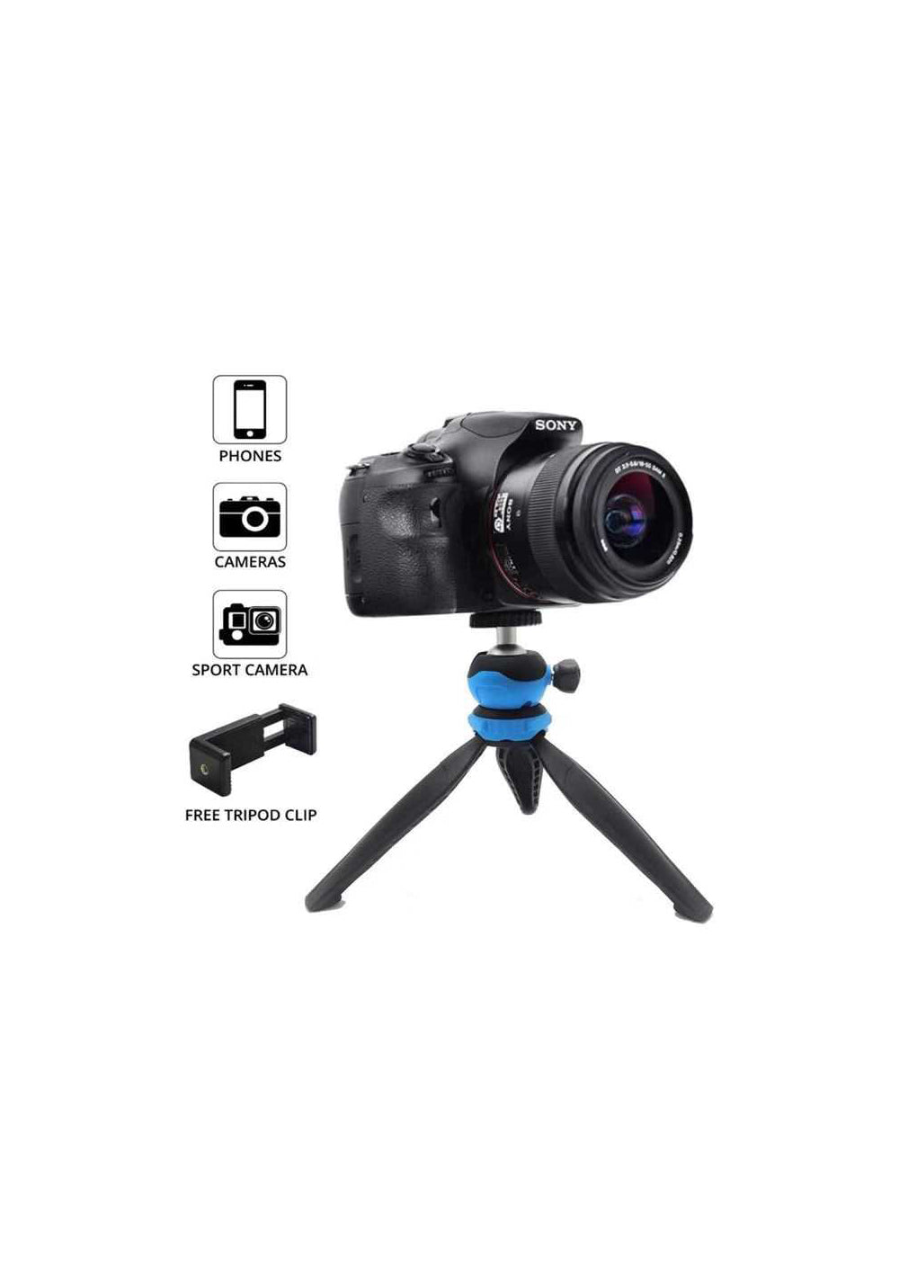 Jmary MT-20 – 15,7 cm Mini Telefon Tripodu