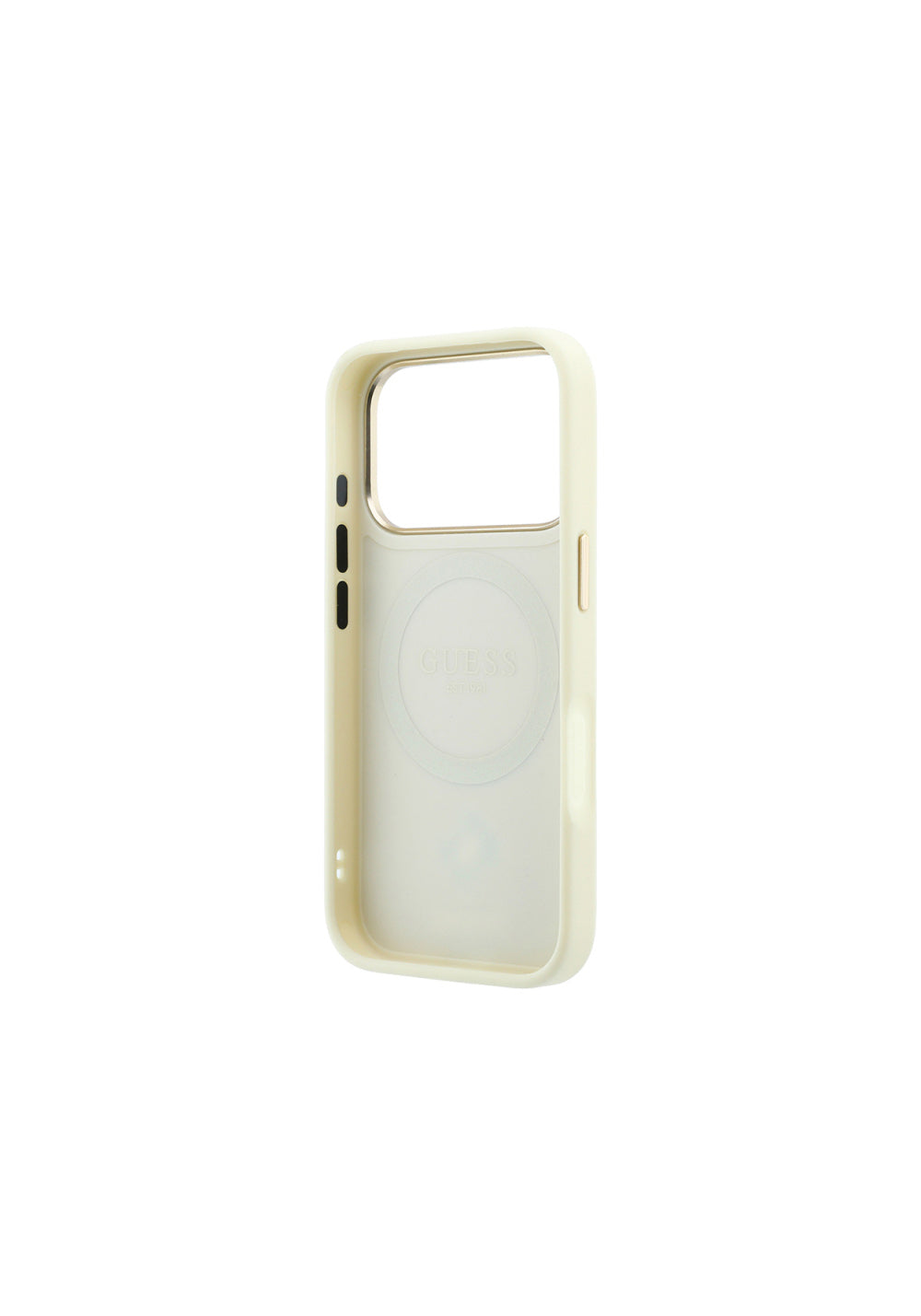 Guess Şeritli Peony 4G ve Yazı Logolu – iPhone 18 Pro Kılıfı