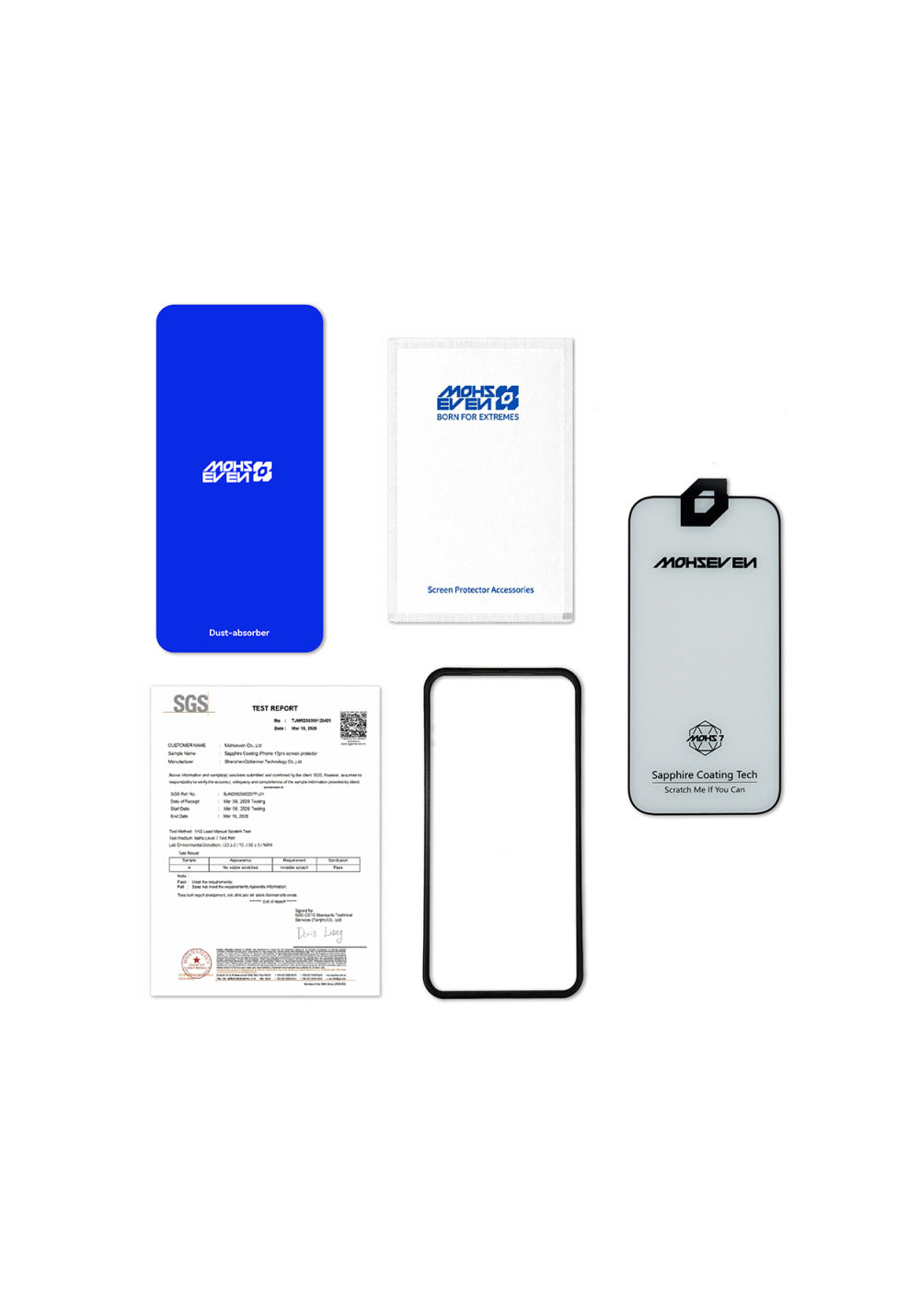 Mohseven M7 Sapphire Coating Privacy Hayalet – iPhone 18 Pro Max Ekran Koruyucusu