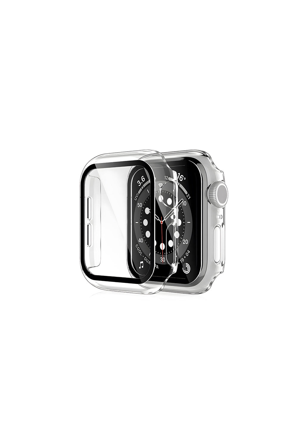 Wiwu JD-108 Koruyucu Kasa ve HD Ekran Filmi – Apple Watch Series 10 46 mm