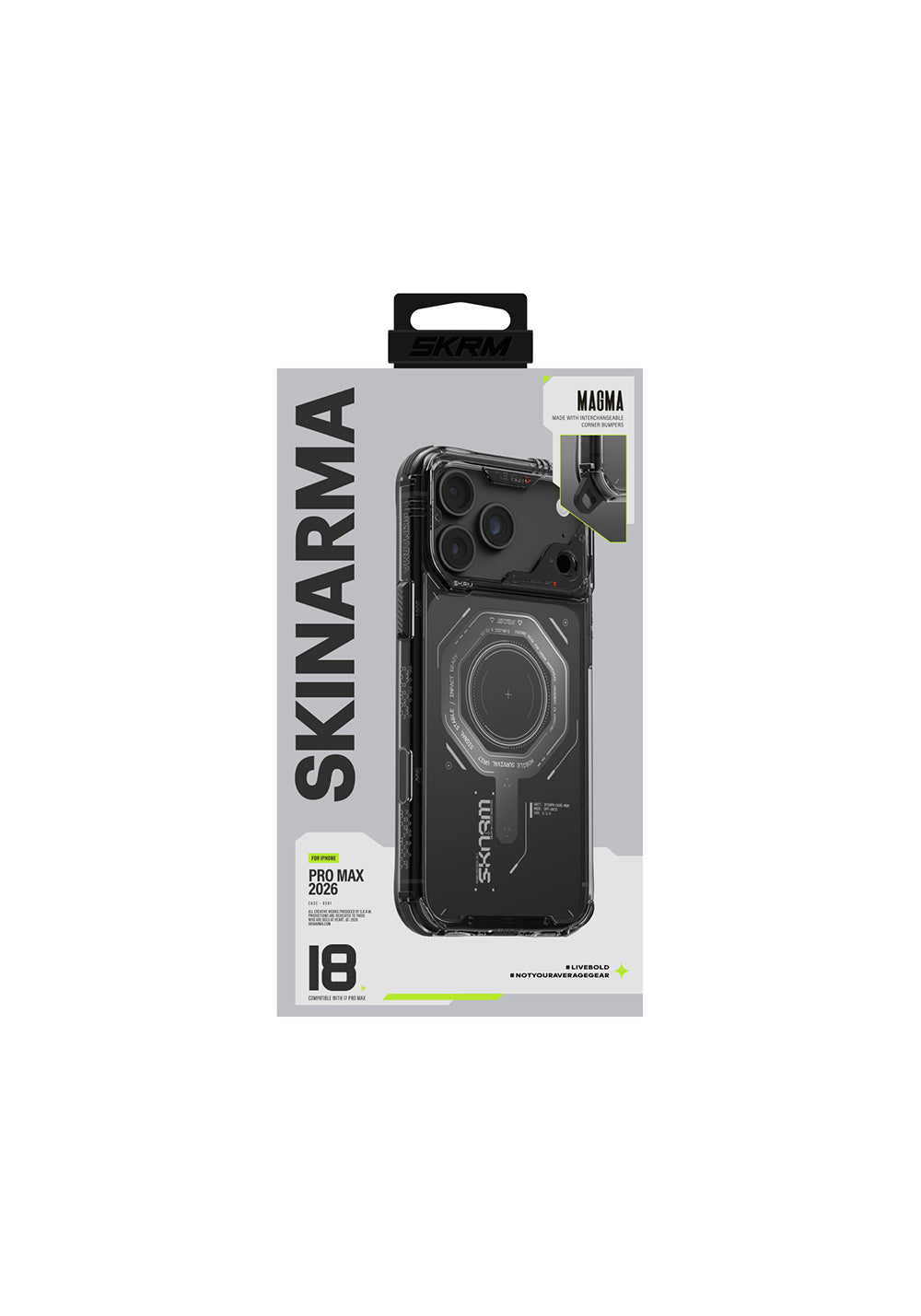 Skinarma Magma – iPhone 18 Pro Kılıfı