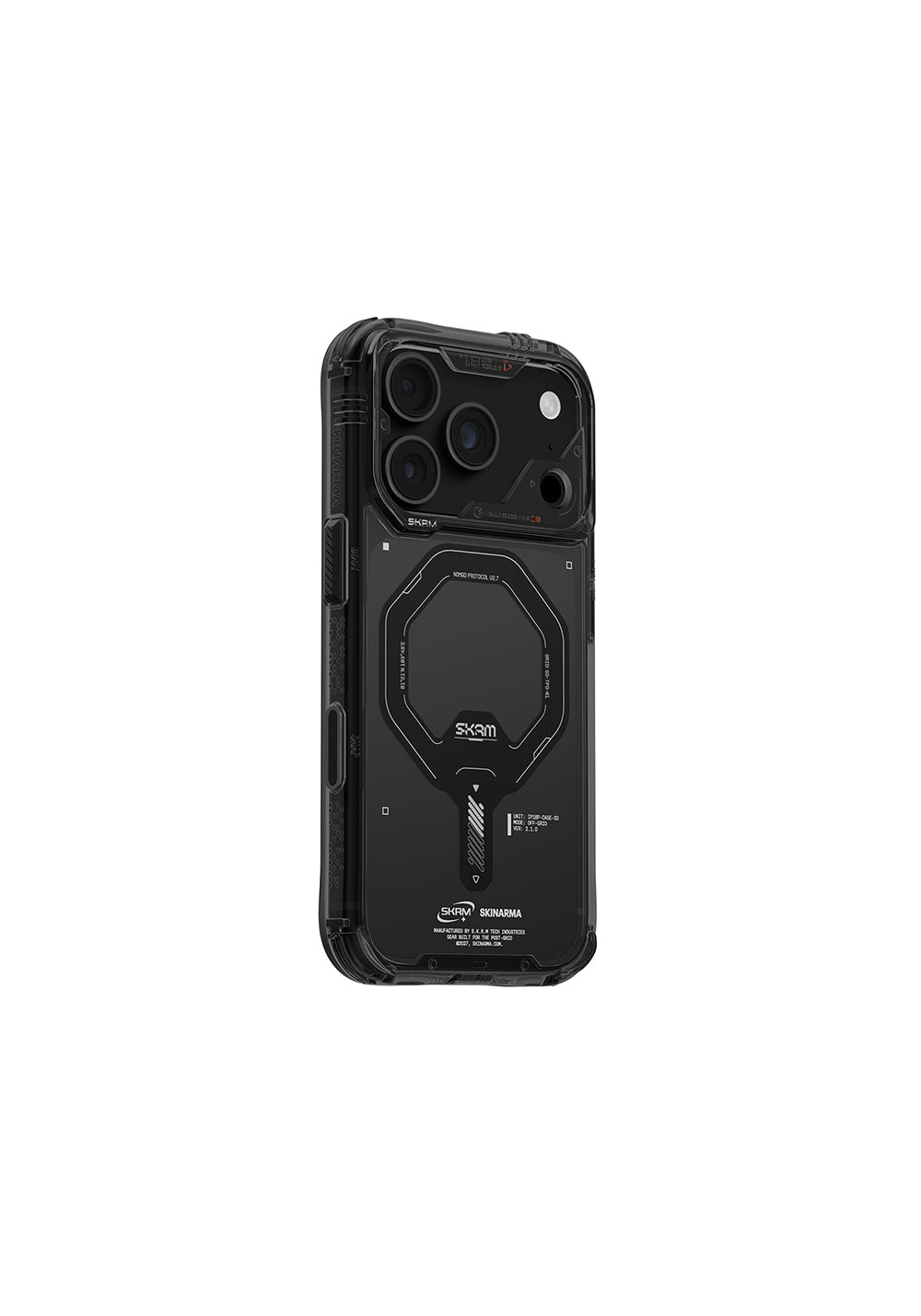 Skinarma Şeffaf Saido Mag-Charge – iPhone 18 Pro Kılıfı