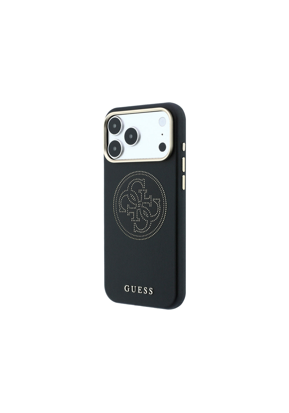 Guess PU Delikli 4G ve Yazı Logolu – iPhone 18 Pro Max Kılıfı