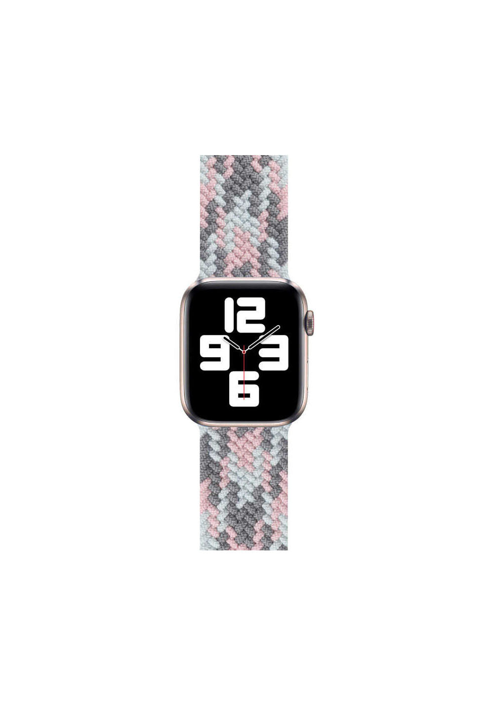 Wiwu Braided Solo Loop Contrast M Kontrast Örgü Kordon – Apple Watch 38/40 mm