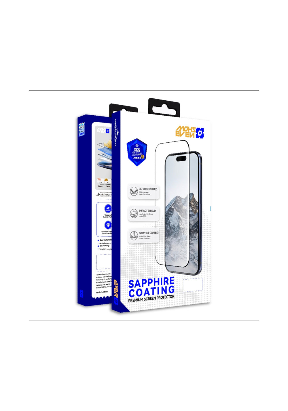 Mohseven M7 Sapphire Coating Privacy Hayalet – iPhone 18 Pro Ekran Koruyucusu