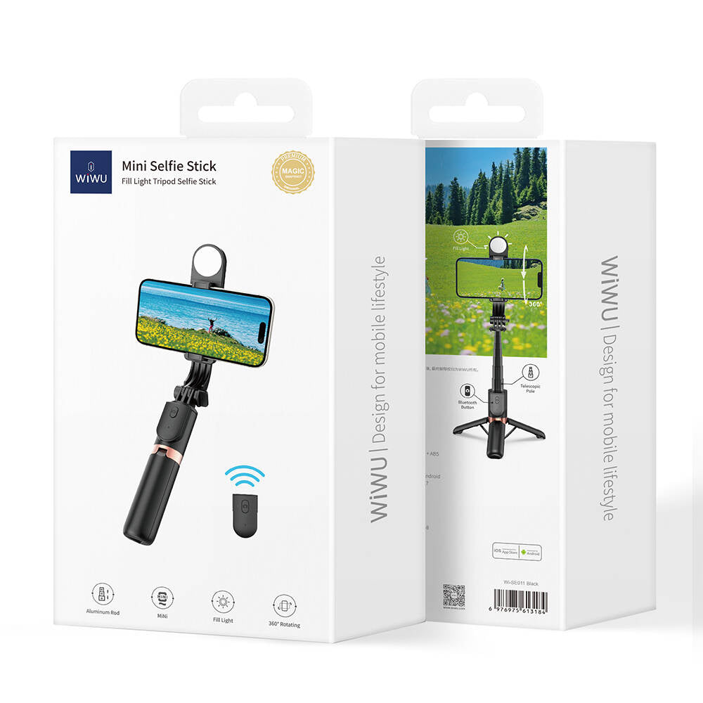 Wiwu Wi-SE011 – 82 cm Işıklı Mini Tripod