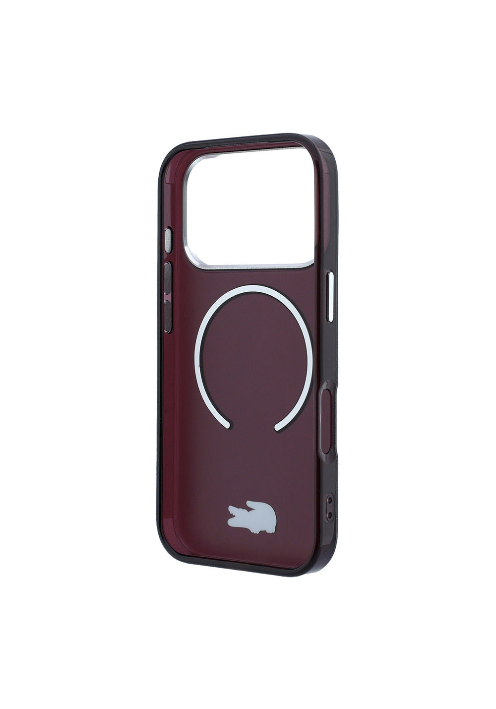 Lacoste Lake Timsah Logolu IML Frosted – iPhone 18 Pro Kılıfı