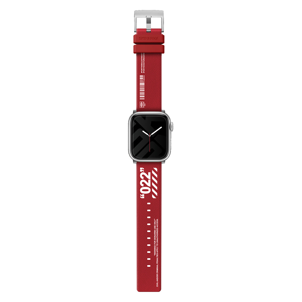 Skinarma Taihi Sora Deri Görünümlü Silikon Kordon – Apple Watch 42/44/45 mm
