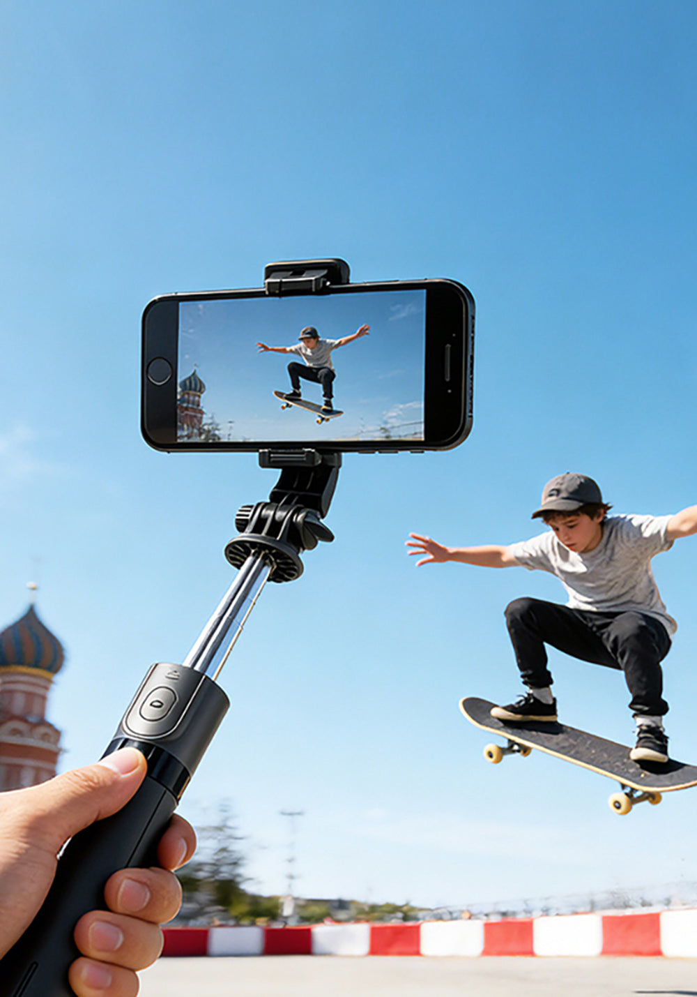 Go Des GD-ST68 – 360° Başlıklı Tripod ve Selfie Çubuğu