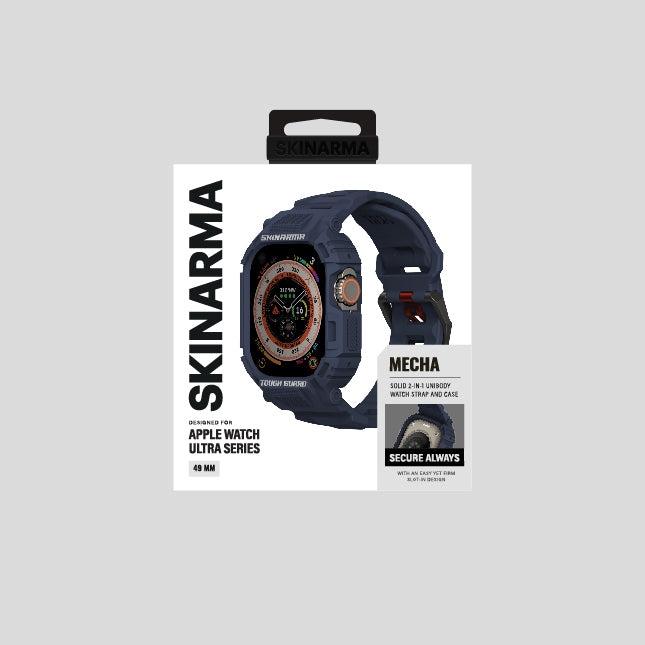 Skinarma Mecha TPU Kasa ve Kordon Seti – Apple Watch Ultra 49 mm