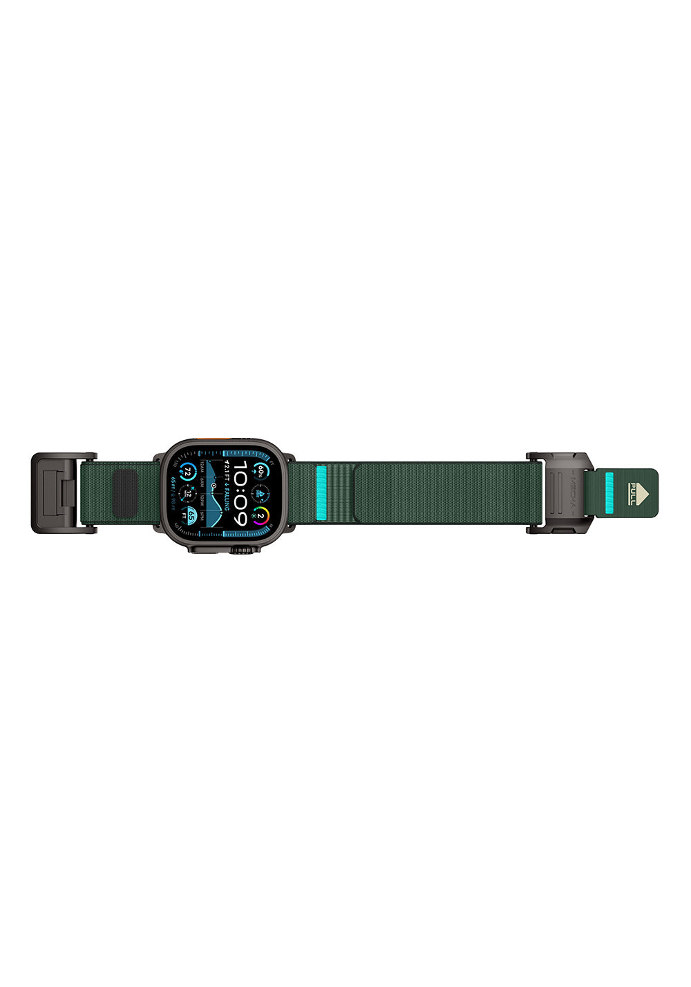 Mohseven Mecha Sport Dokuma Kordon – Apple Watch 42/44/45/46/49 mm